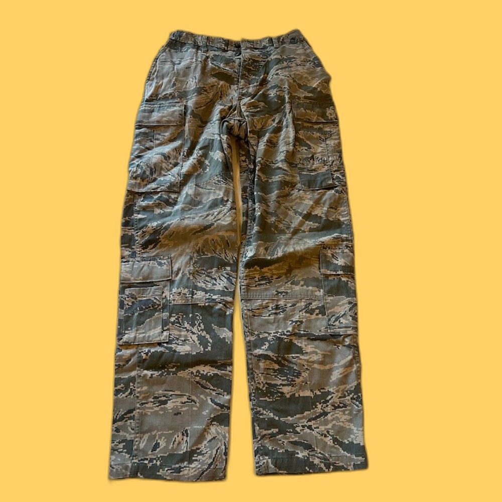 US Air Force Digital Camo Cargo Pants Size 32 Regular